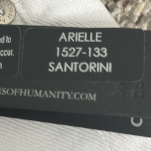 Citizens of humanity ARIELLE white med rise slim jeans size 28new - Picture 9 of 15